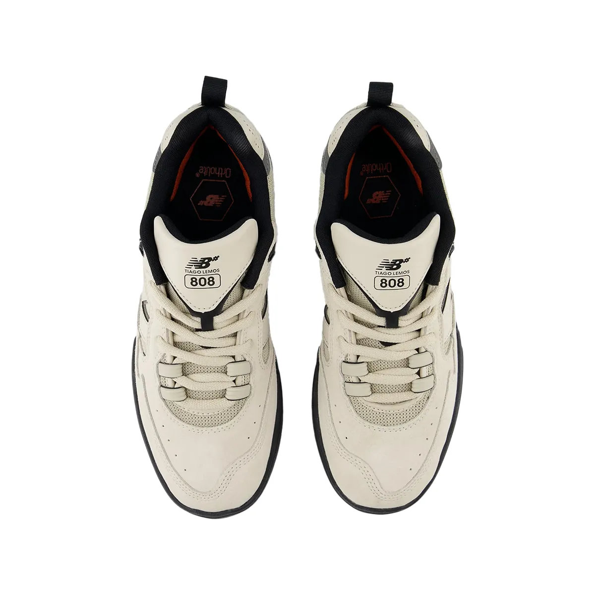 New Balance NM 808 Shoes - White / Black