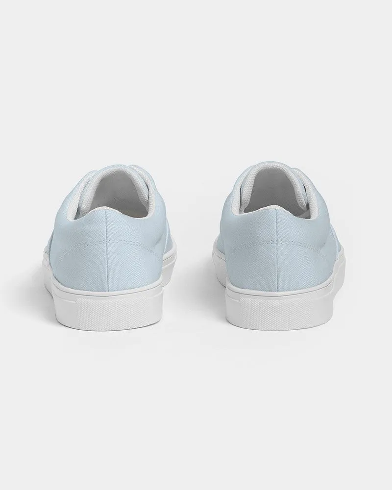 Pale Cyan Women's Canvas Sneakers | Women's | Bright Pale Cyan | C10M0Y0K0