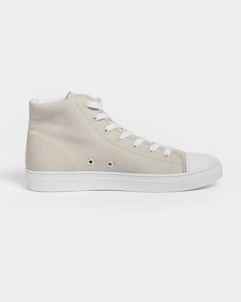 Pale Orange Women's High-top Canvas Sneakers | Women's | Bright Pale Orange | C0M5Y10K0