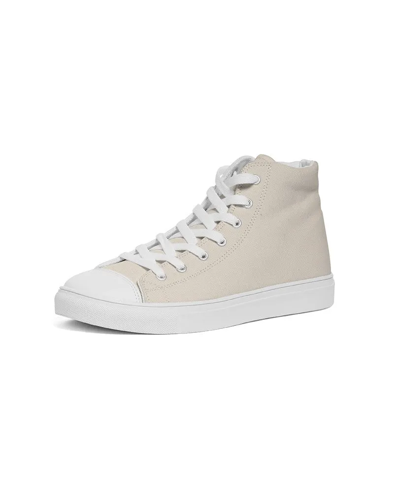 Pale Orange Women's High-top Canvas Sneakers | Women's | Bright Pale Orange | C0M5Y10K0