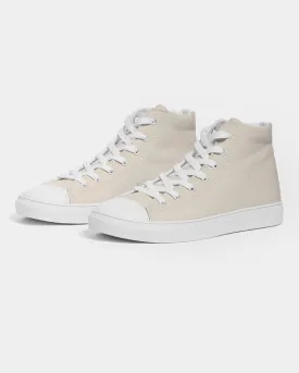 Pale Orange Women's High-top Canvas Sneakers | Women's | Bright Pale Orange | C0M5Y10K0