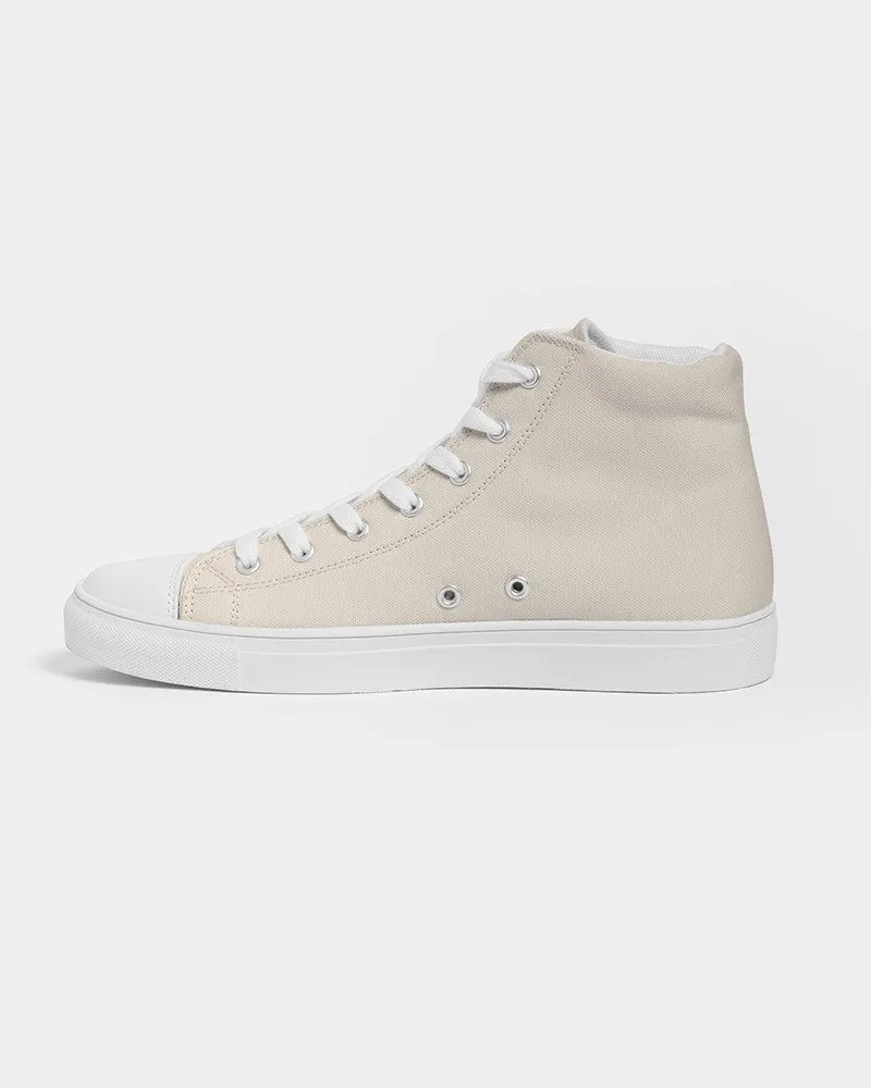 Pale Orange Women's High-top Canvas Sneakers | Women's | Bright Pale Orange | C0M5Y10K0