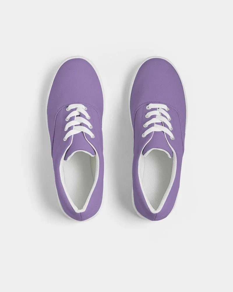 Pastel Violet Men's Canvas Sneakers | Men's | Bright Pastel Violet | C45M60Y0K0