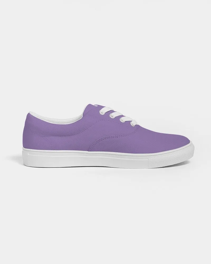 Pastel Violet Men's Canvas Sneakers | Men's | Bright Pastel Violet | C45M60Y0K0