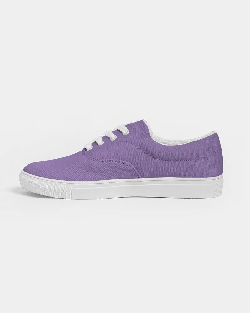 Pastel Violet Men's Canvas Sneakers | Men's | Bright Pastel Violet | C45M60Y0K0