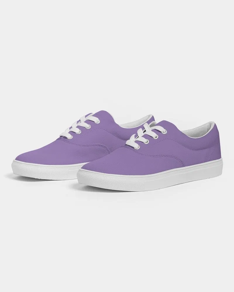 Pastel Violet Men's Canvas Sneakers | Men's | Bright Pastel Violet | C45M60Y0K0