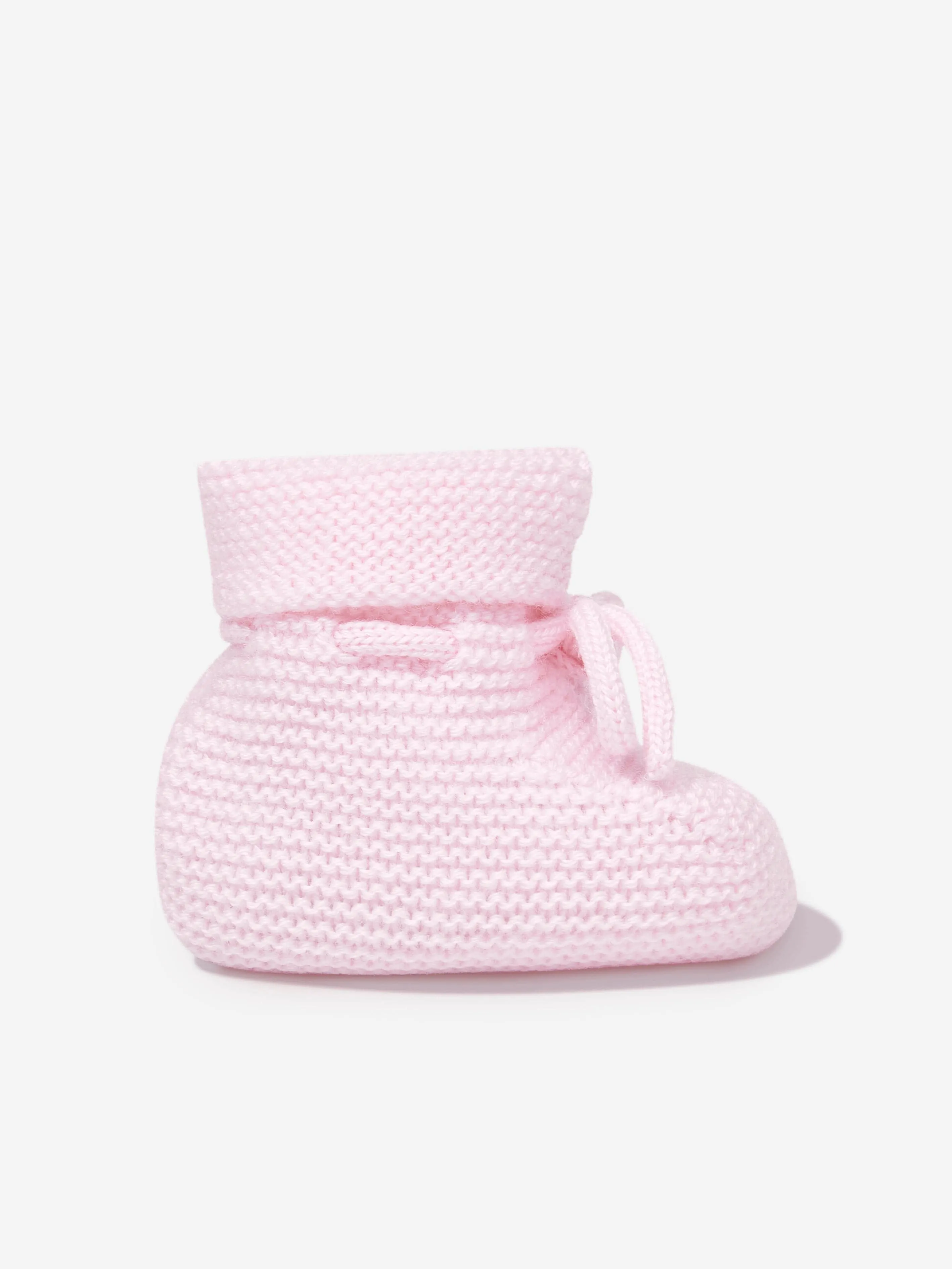 Paz Rodriguez Baby Girls Wool Knit Booties in Pink