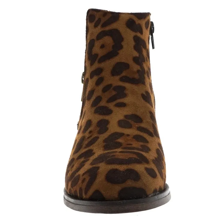 Pierre Dumas Dylan 2 Booties in Leopard