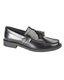 Roamers Mens Toggle Saddle Loafers