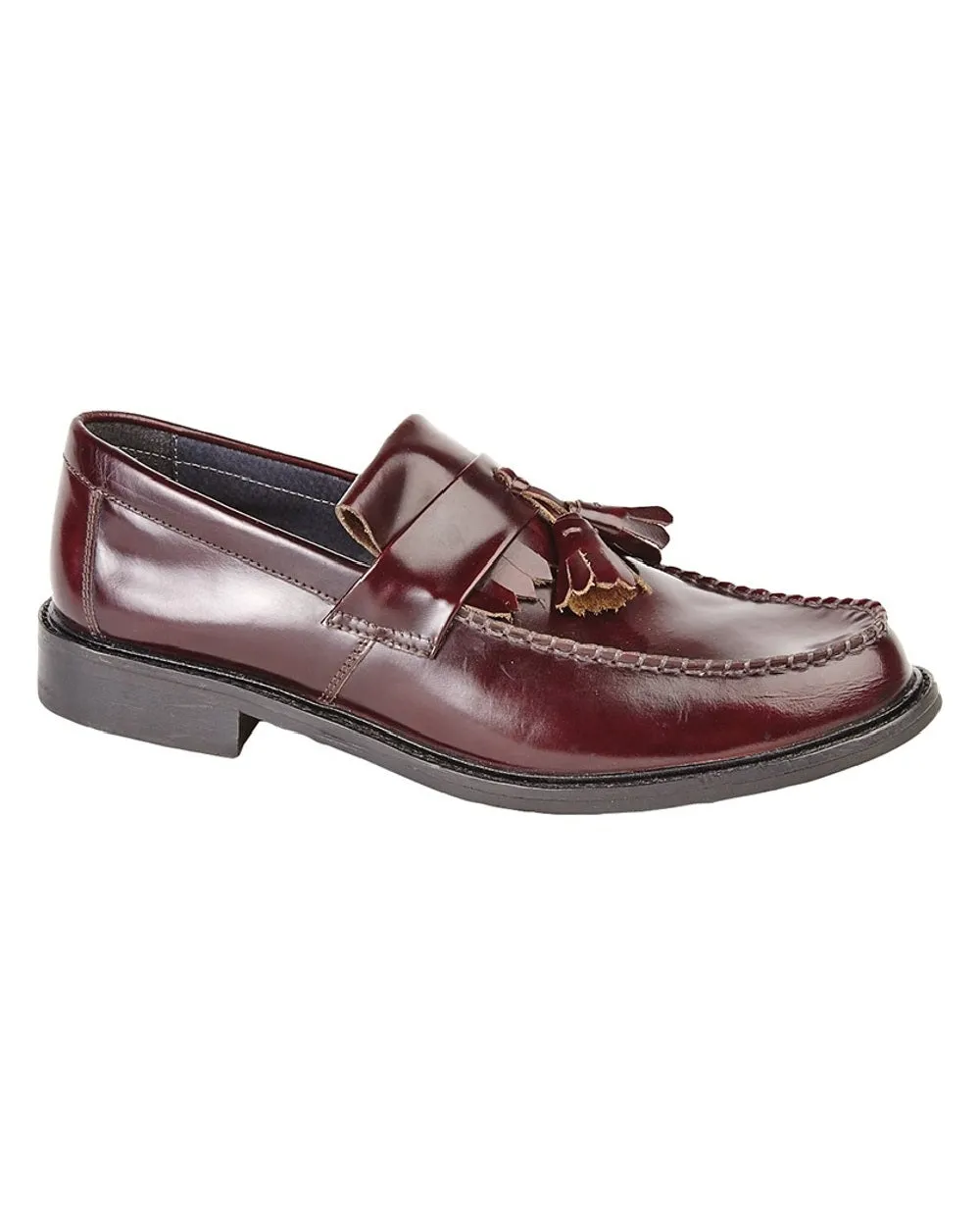 Roamers Mens Toggle Saddle Loafers