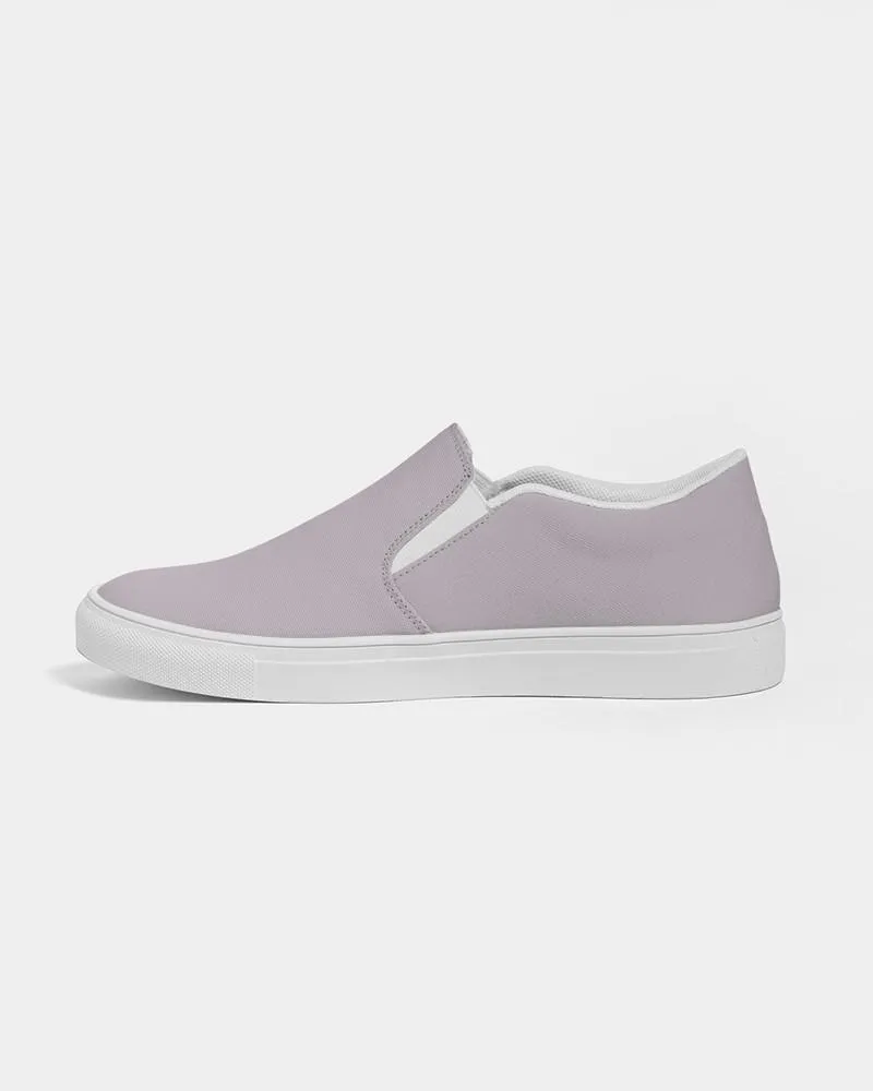 Shaded Pale Magenta Brown Slip-On Canvas Sneakers | Women's | C0M10Y0K30