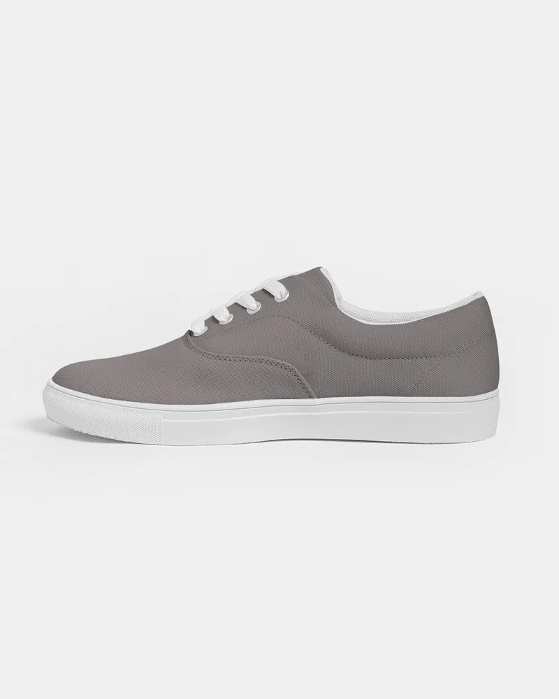 Shaded Pale Pastel Brown Canvas Sneakers | Women's | C30M30Y30K30