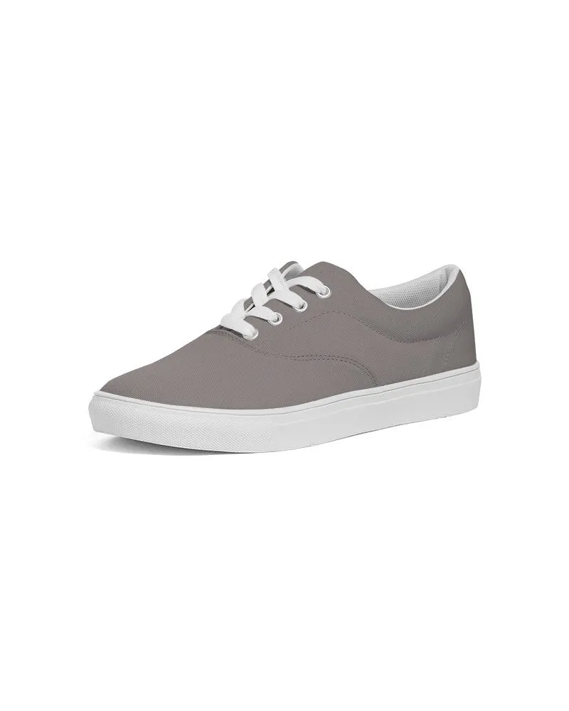 Shaded Pale Pastel Brown Canvas Sneakers | Women's | C30M30Y30K30