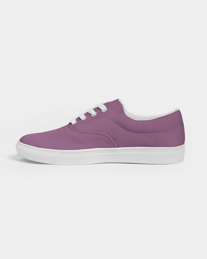 Shaded Pastel Purple Canvas Sneakers | Women's | C15M60Y0K30