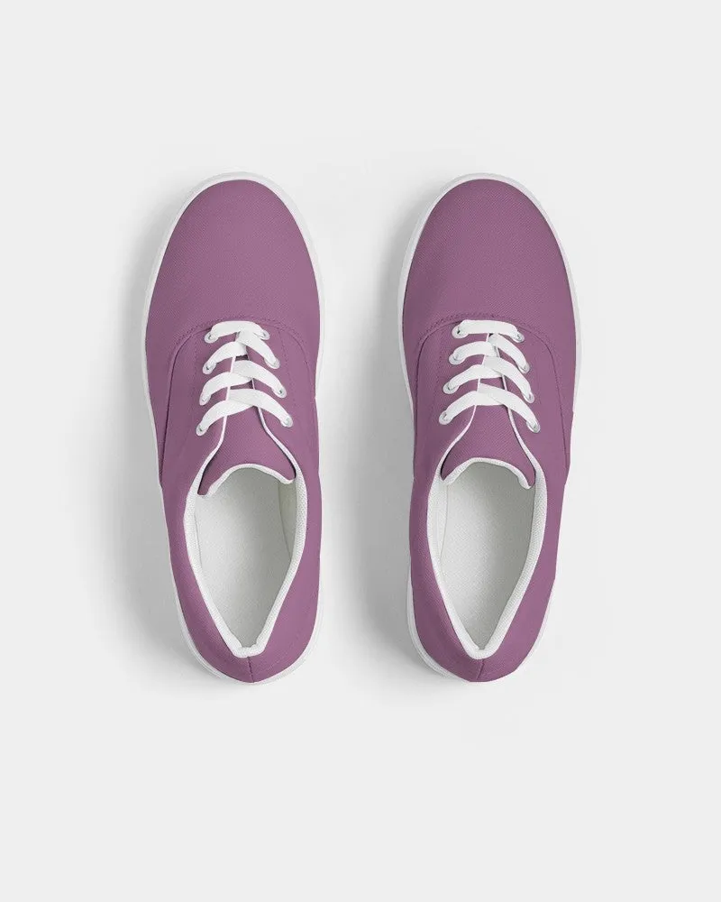 Shaded Pastel Purple Canvas Sneakers | Women's | C15M60Y0K30