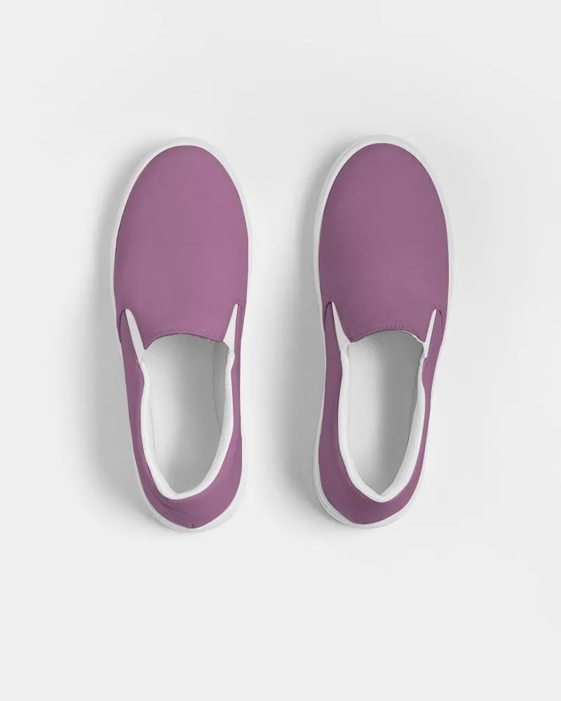 Shaded Pastel Purple Slip-On Canvas Sneakers | Women's | C15M60Y0K30