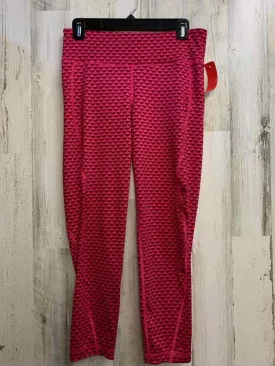 Size M VINEYARD VINES Activewear HT PINK WHALE TAIL LEGGINGS LEGGINGS