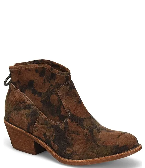 Sofft Womens Aisley Corduroy Floral Boots