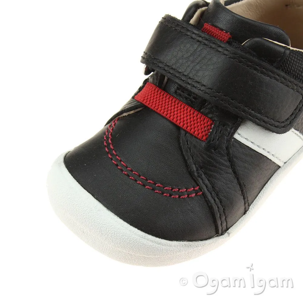 Start-rite Twist Infant Boys Black Shoe