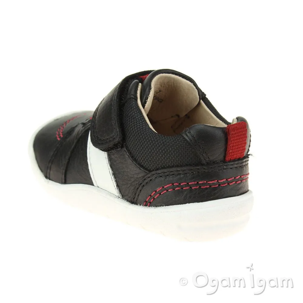 Start-rite Twist Infant Boys Black Shoe