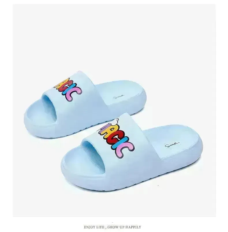 Summer Slippers Little Girl Fashion Non-slip Soft-soled Shoes