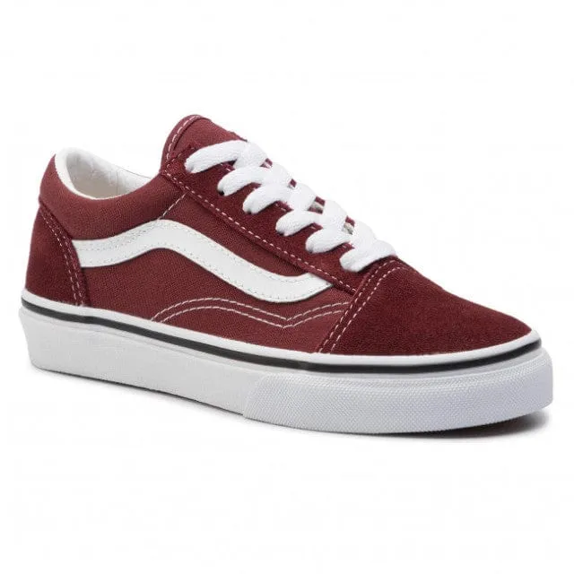 Vans Footwear Shoes Lifestyle Kids Vn0A4Buuv3B1 Uy Old Skool Bordeaux