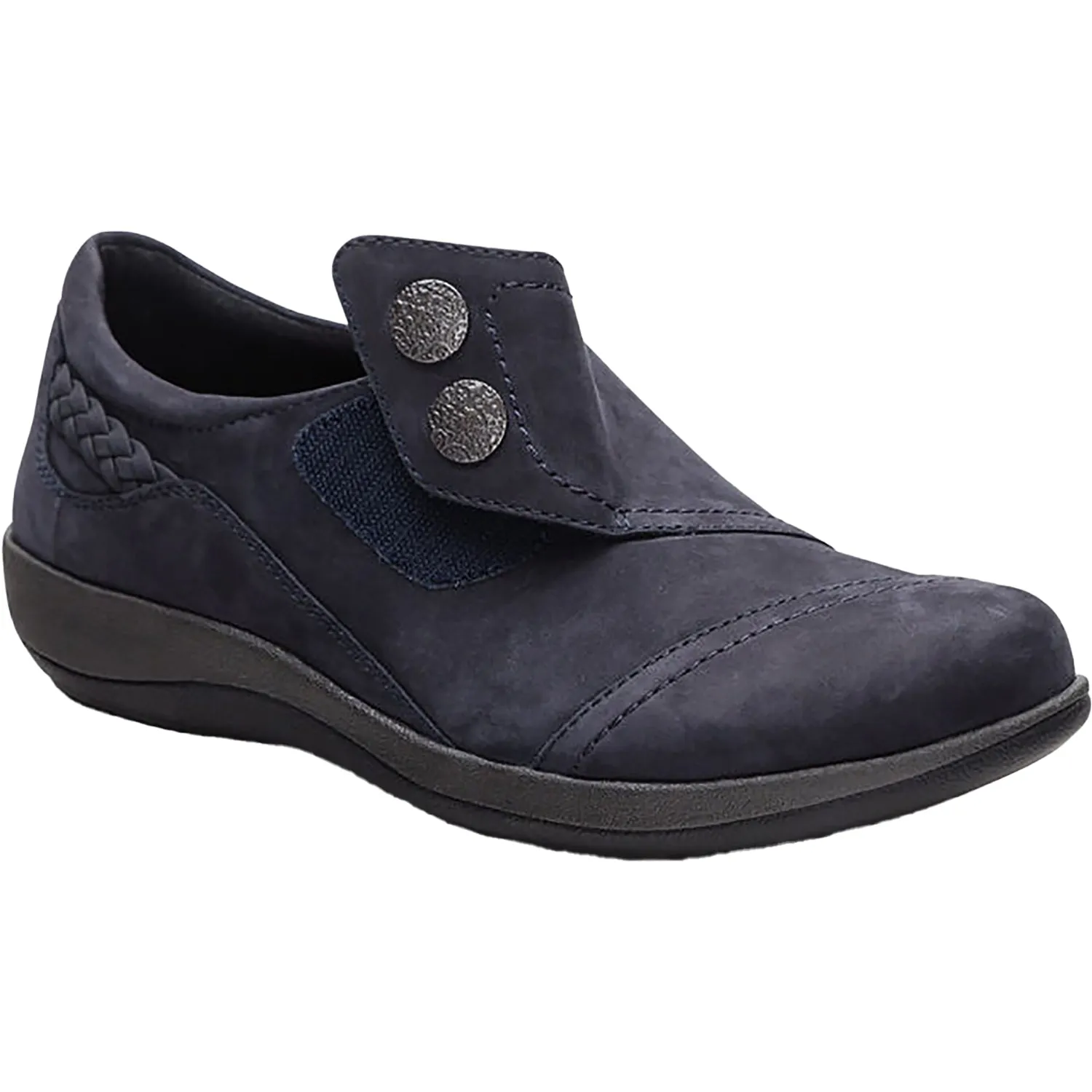 Women's Aetrex Karina Navy Nubuck