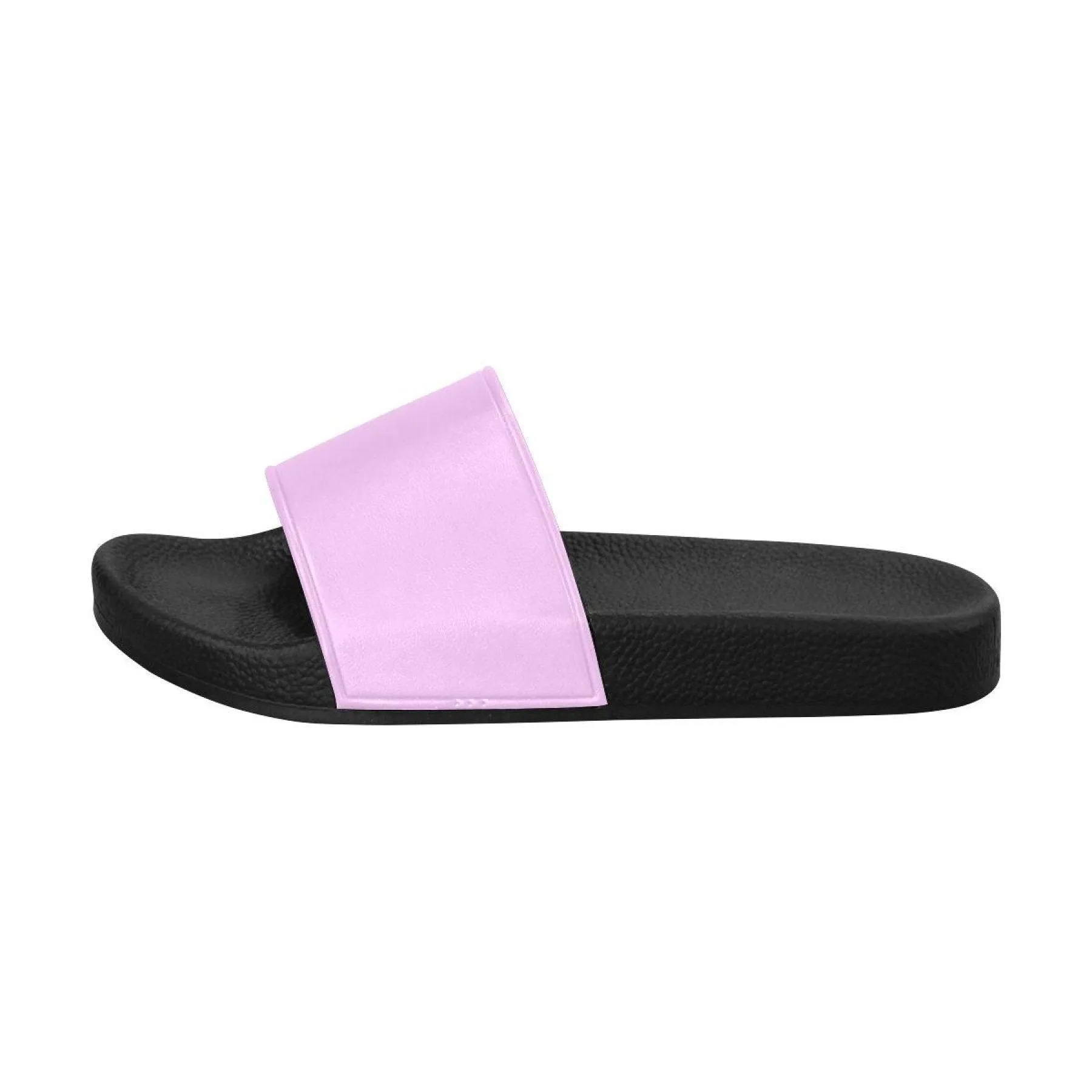 Womens Slides, Flip Flop Sandals, Light Pink